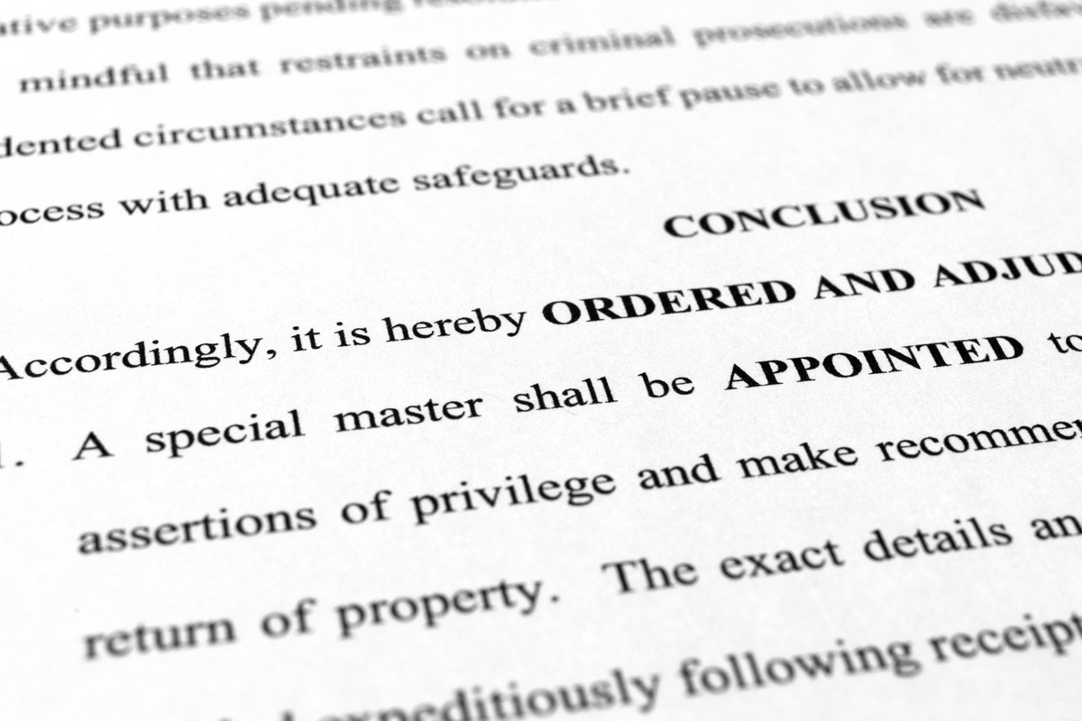 A judge has granted Donald Trump's bid to get a special master appointed to oversee seized documents.