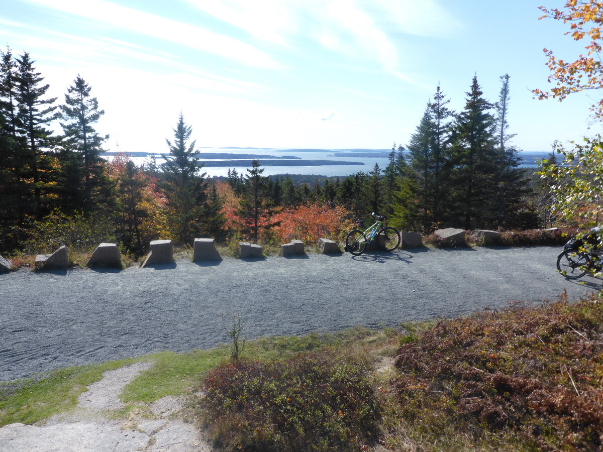 Ron Chase thoroughly enjoyed riding Acadia National Park's extensive 45-mile network, and its abundance of glorious vistas.