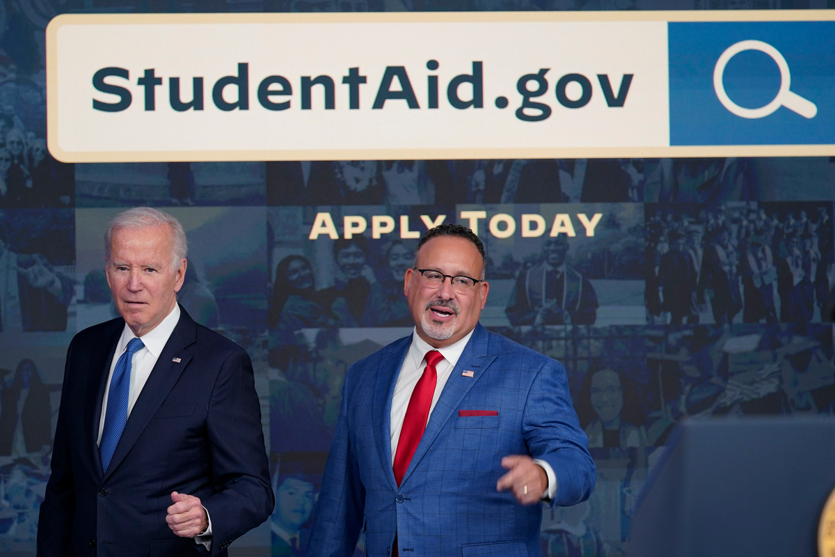 The Biden administration has launched its website for people to apply for student debt forgiveness.