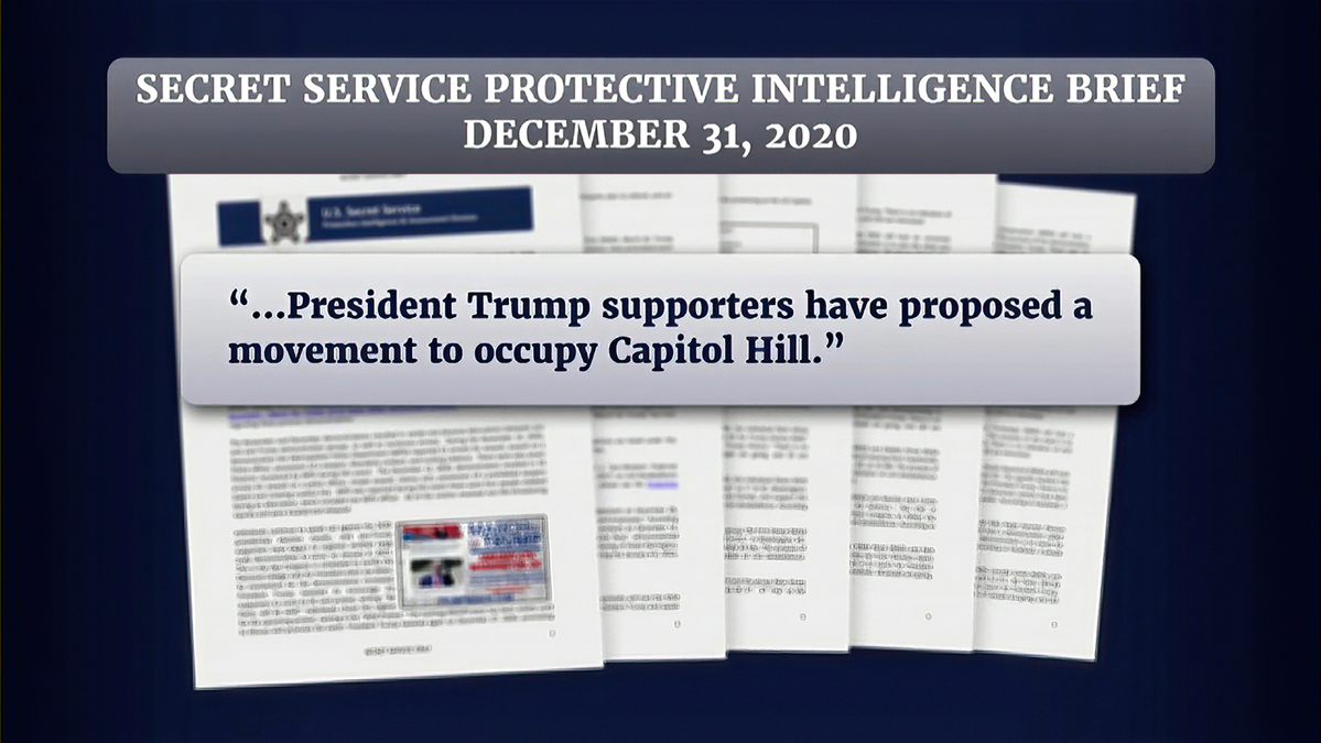 Documents acquired by Bloomberg show the U.S. Secret Service minimized the threat from extremists groups heading to Washington, D.C., on Jan. 6, 2021.