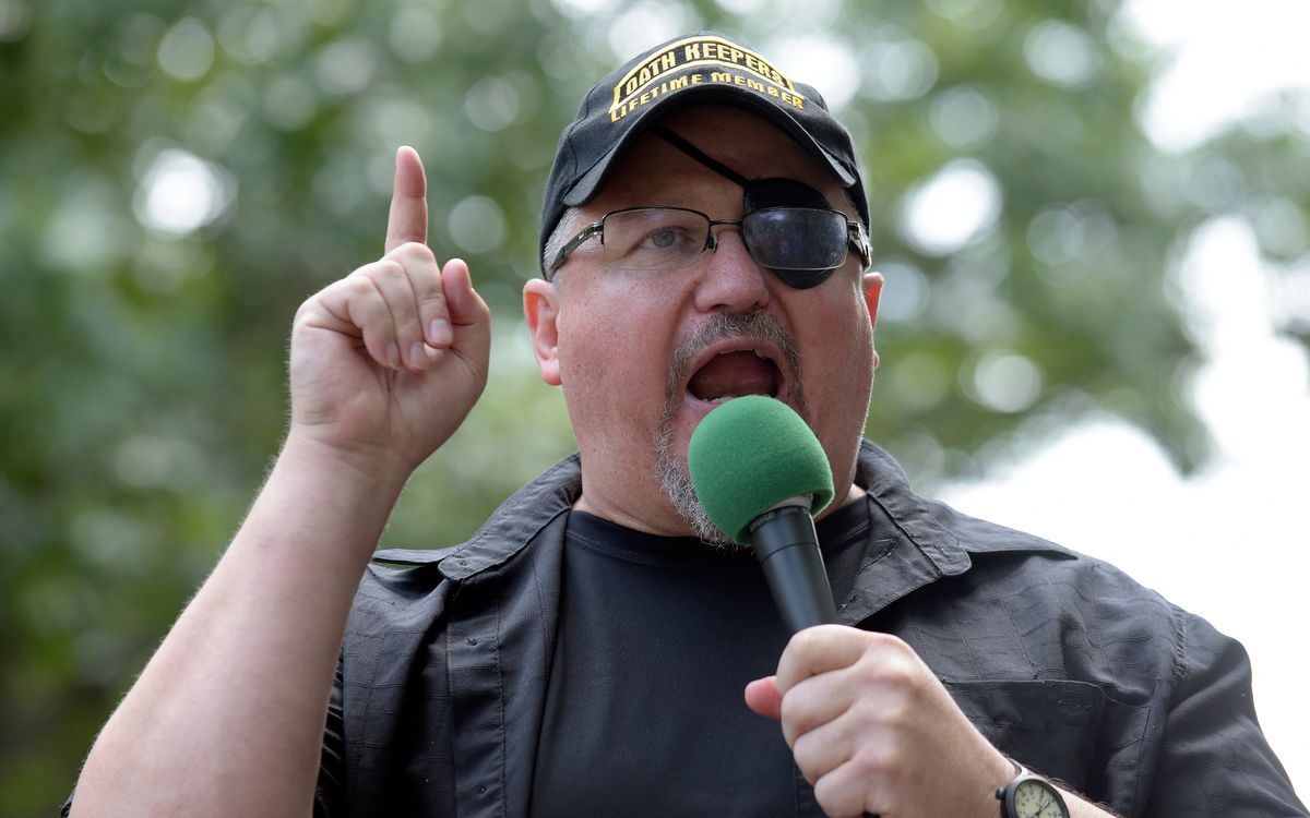 In the recording, Oath Keepers founder Stewart Rhodes told members they had a "mission" to go to Washington.