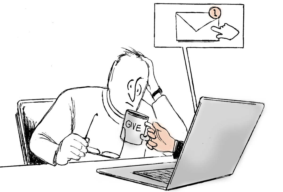 Those campaign emails are getting really annoying.