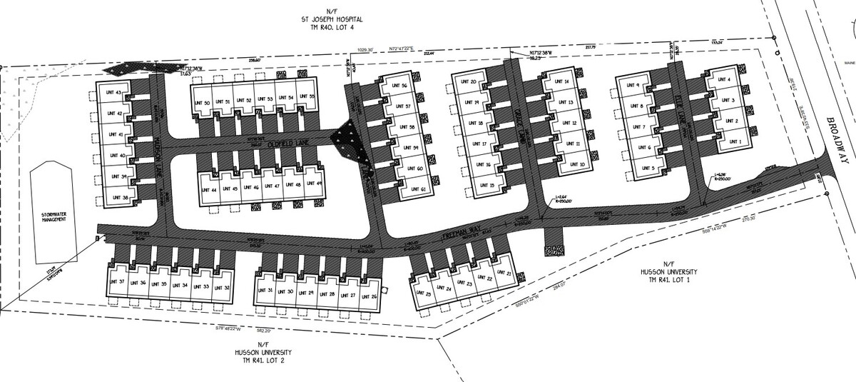 Nate Freeman on Friday listed the site of the proposed subdivision off Broadway for sale for $1.5 million.