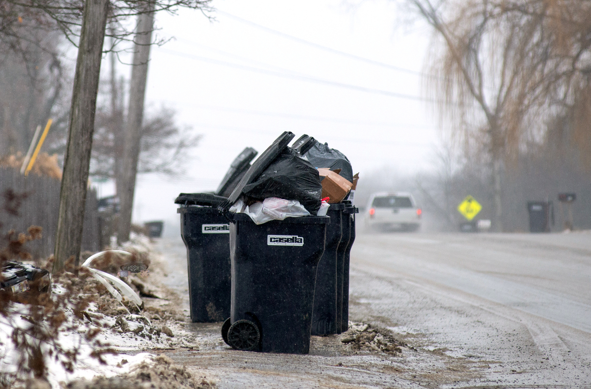 Waterville is struggling with a rise in people dumping their trash in public spaces.