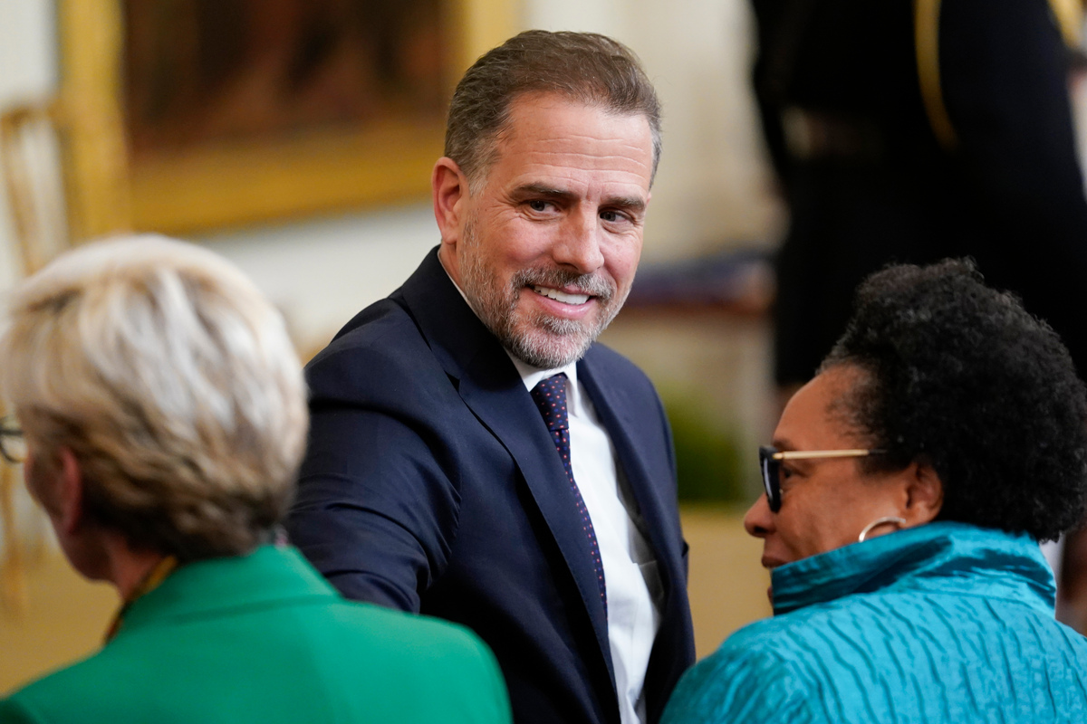 House Republicans used their first news conference after clinching the majority to discuss Hunter Biden and the Justice Department.