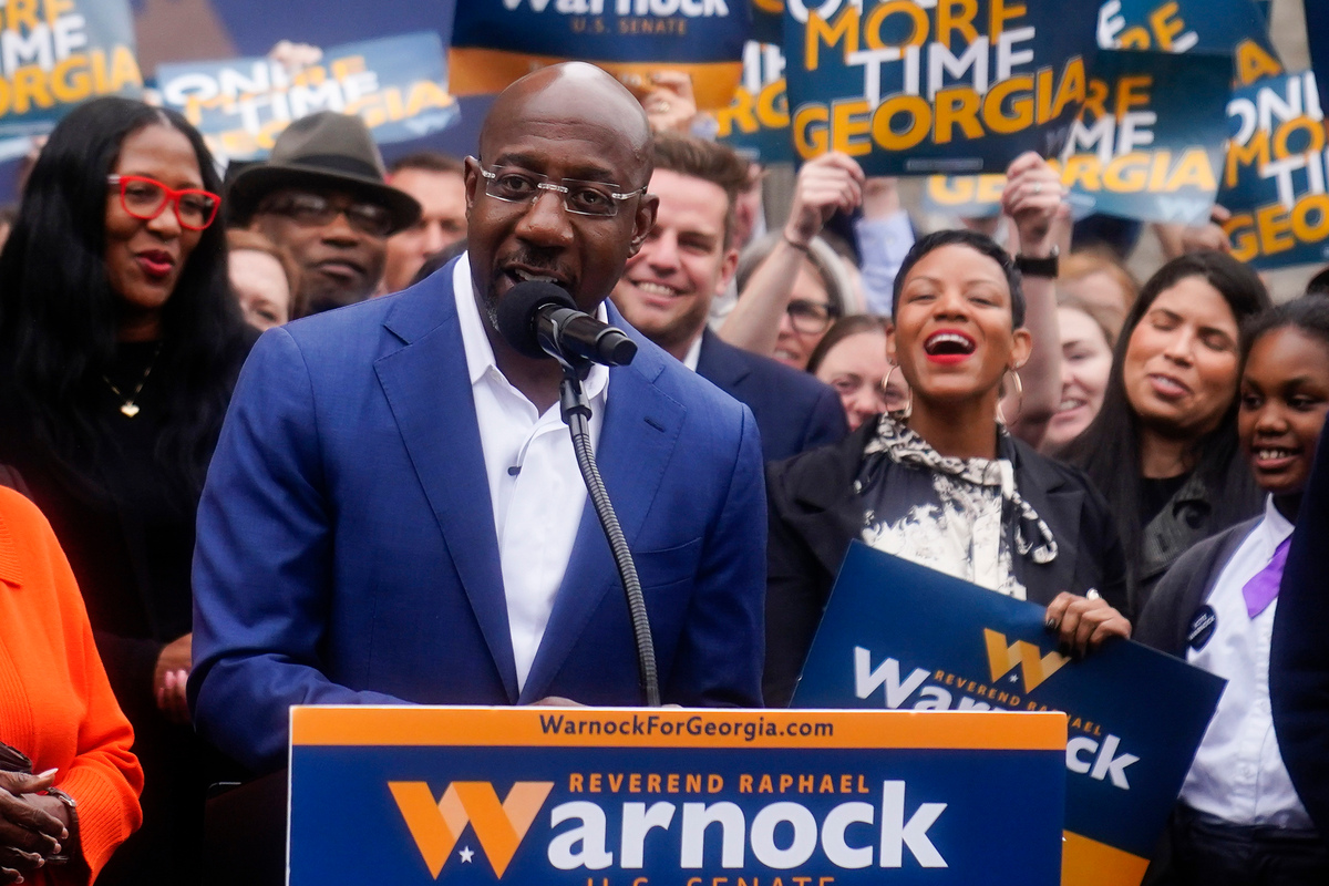 Republicans and Democrats are spending millions of dollars to win the Senate seat in the Dec. 6 runoff in Georgia.