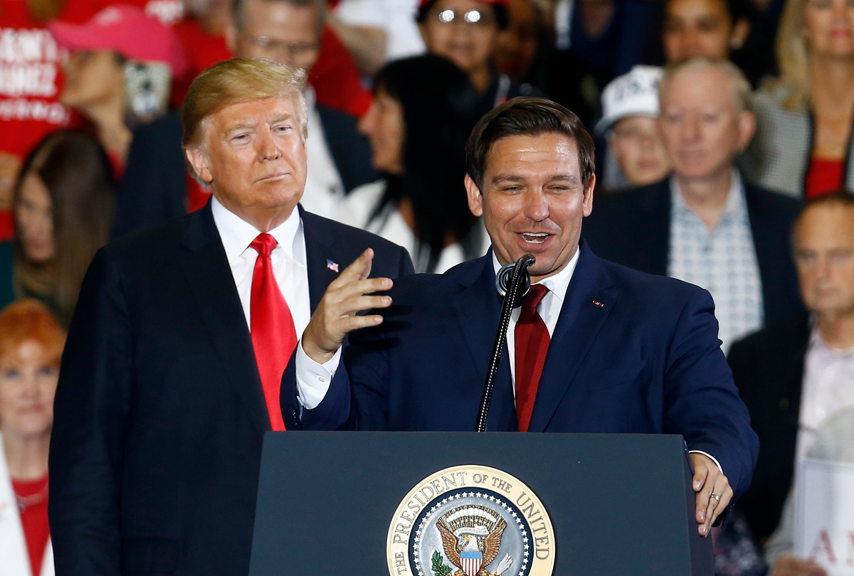 Ron DeSantis is increasingly viewed as the GOP's future, while Donald Trump is widely blamed as a drag on the party.