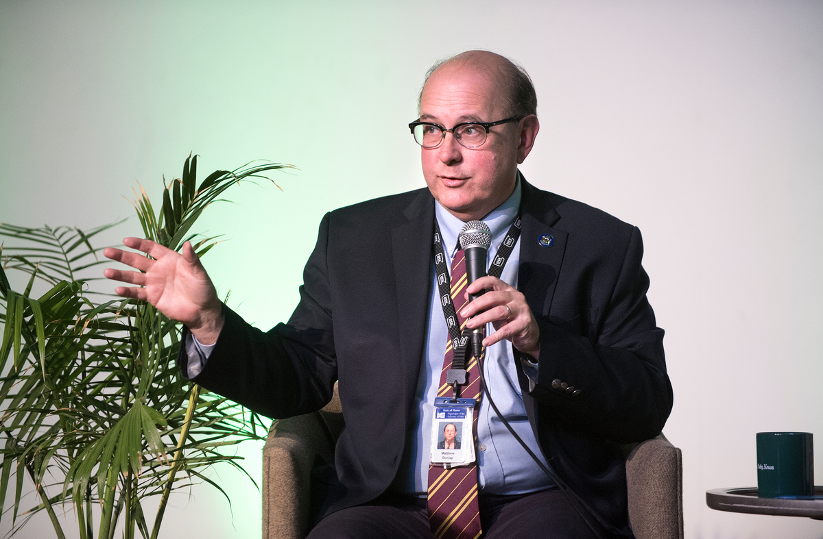 Matt Dunlap was forced to leave that role last year when he failed to earn the required certification in time.