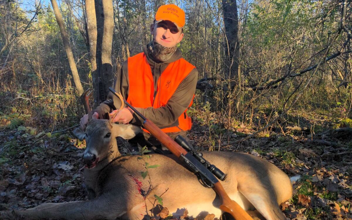 The Remington 740 Woodsmaster served Nolan Raymond's grandfather as a reliable deer rifle for many years.