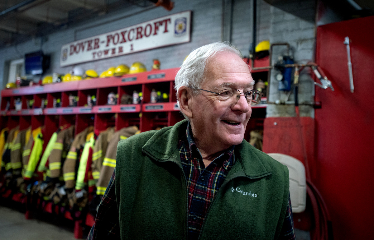 Joseph Guyotte has spent 60 years fighting fires, and 38 of those years as chief in Dover-Foxcroft's department.