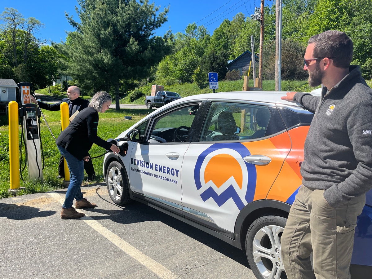 Across Aroostook County's wide expanse, there are just 10 charging stations for electric vehicles.
