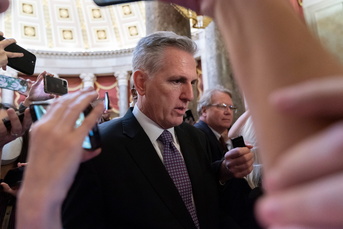 "It is probably best if Kevin McCarthy steps aside in the interest of the party and allows another to lead as speaker."
