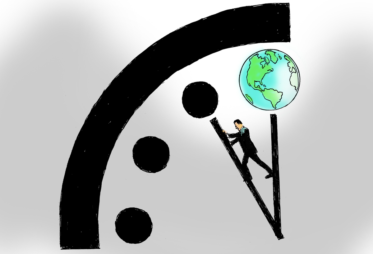 The U.S. can prevent the Doomsday Clock from striking midnight.