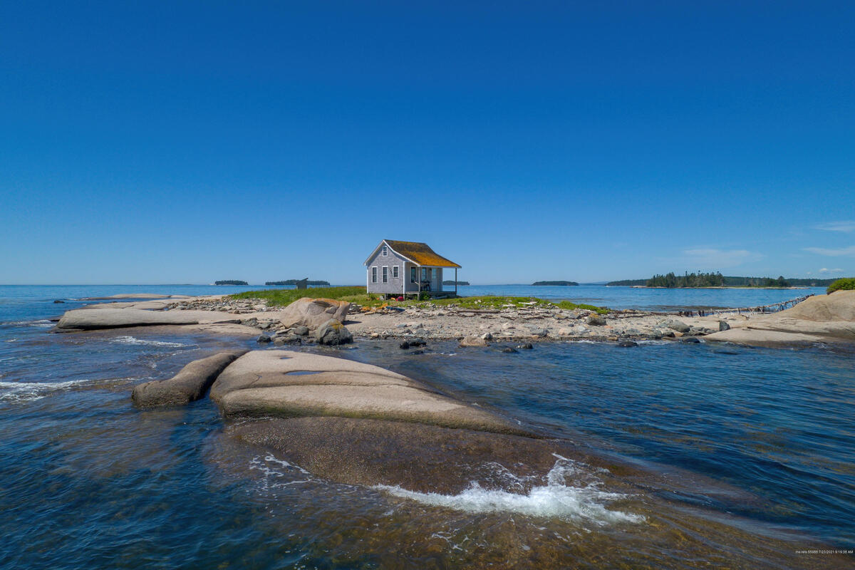Charlotte Gale brought only a waterproof backpack last June for her overnight stay on Duck Ledges Island.
