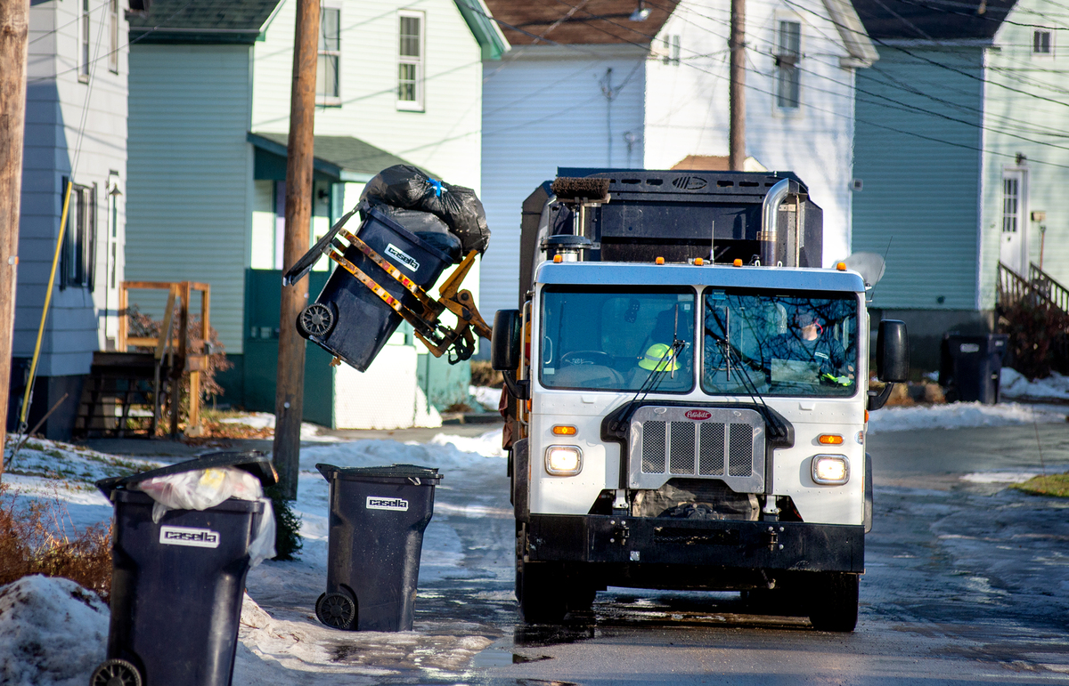 Bangor is reminding residents to taken steps to avoid broken trash cans.