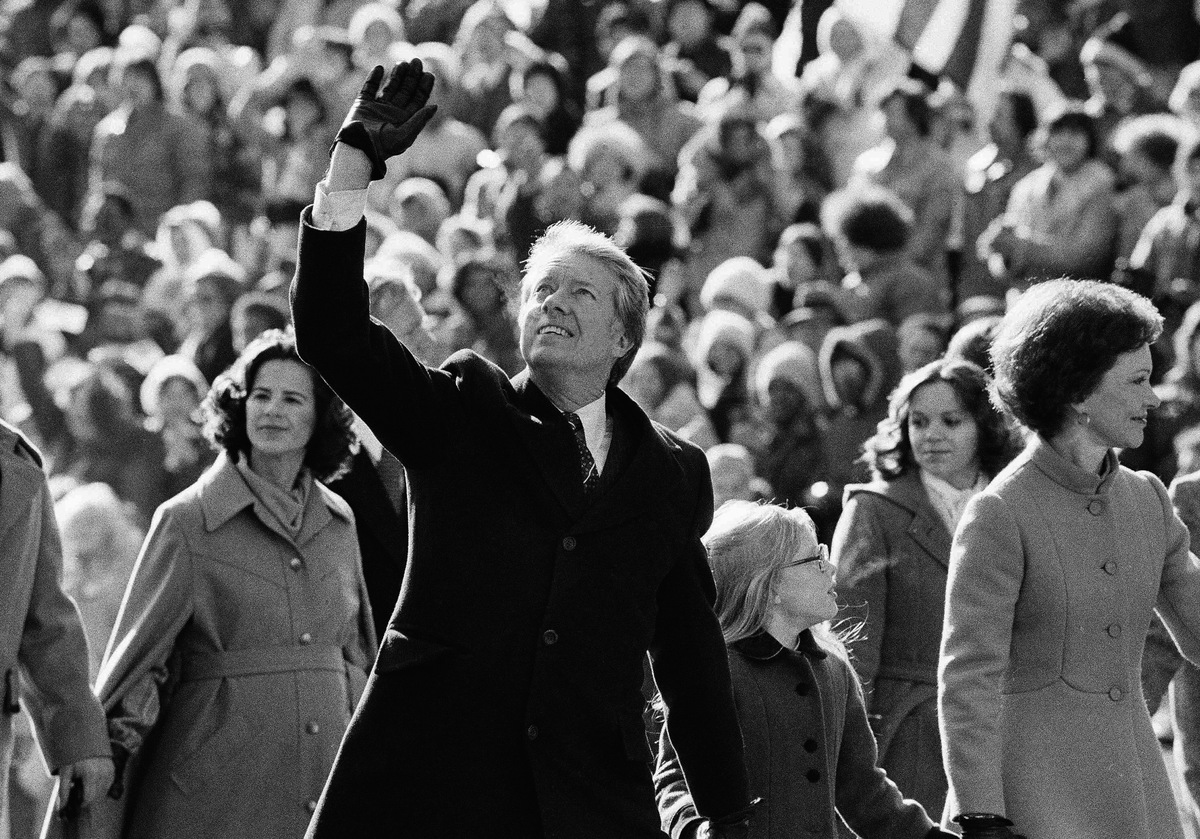 Jimmy Carter's climb to power is getting new attention as the 98-year-old receives end-of-life care at home.