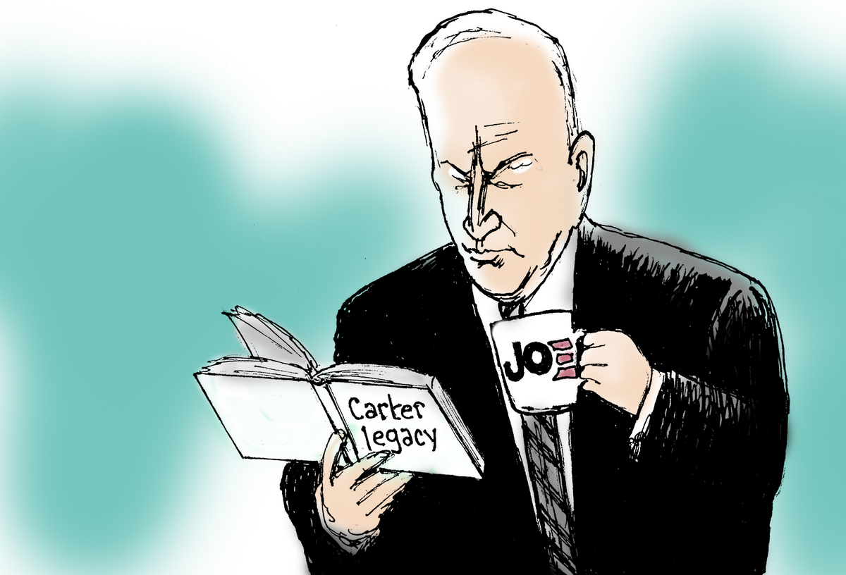 Joe Biden could learn lessons from the one term Jimmy Carter spent in the White House.