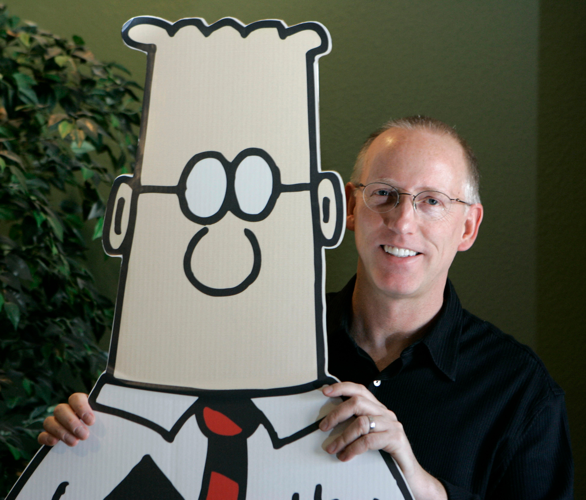 In a video, Dilbert creator Scott Adams described Black people as members of "a hate group" from which white people should "get away."