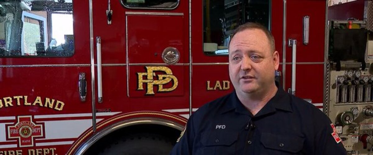 Tom Lafferty was making a routine trip home from the grocery store when he saw smoke coming from the roof.