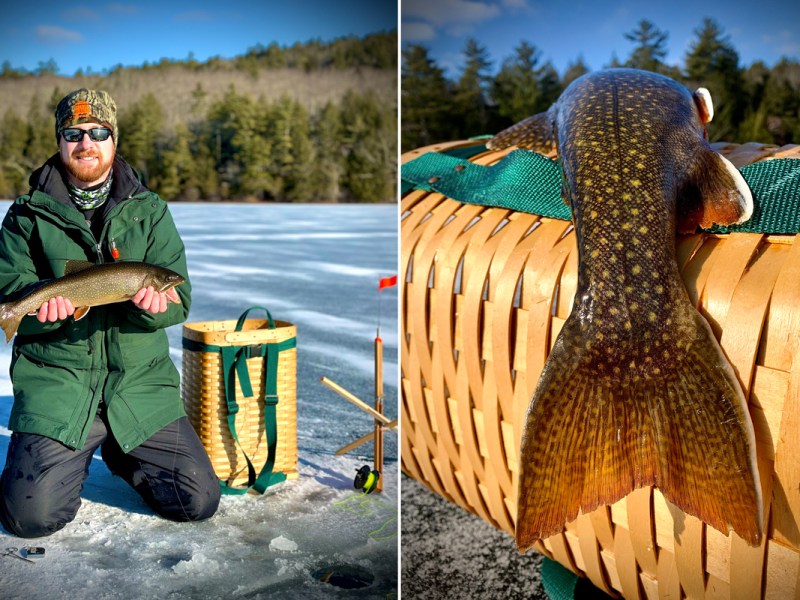 BDN Outdoors contributor Chris Sargent thought he had caught a brook trout. It turned out to be "the most beautiful splake I’d ever seen."