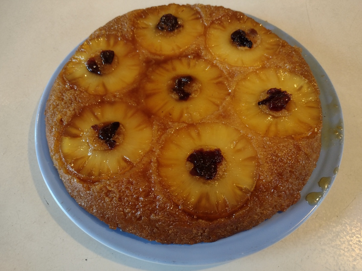 "My millennial niece Sarah gets a rapturous look whenever I make this pineapple upside down cake. It's a keeper."