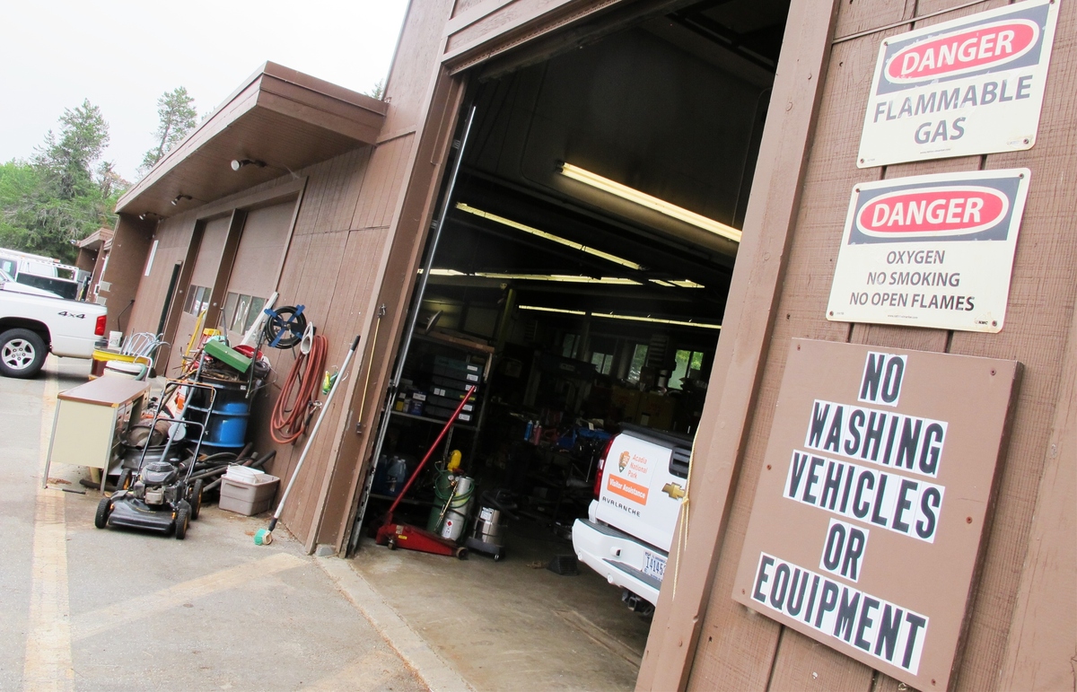 Acadia's current maintenance building was built in the 1950s and has been described as "beyond repair."
