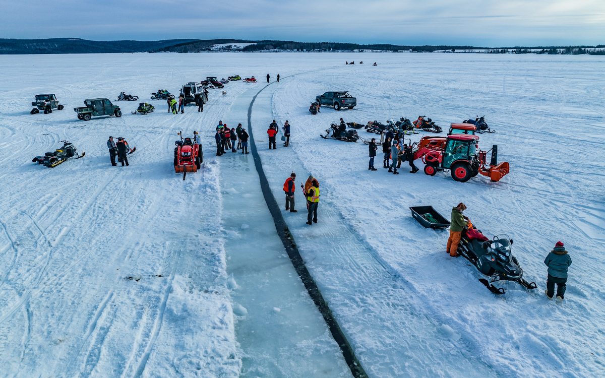 Aroostook reclaims ice carousel world record