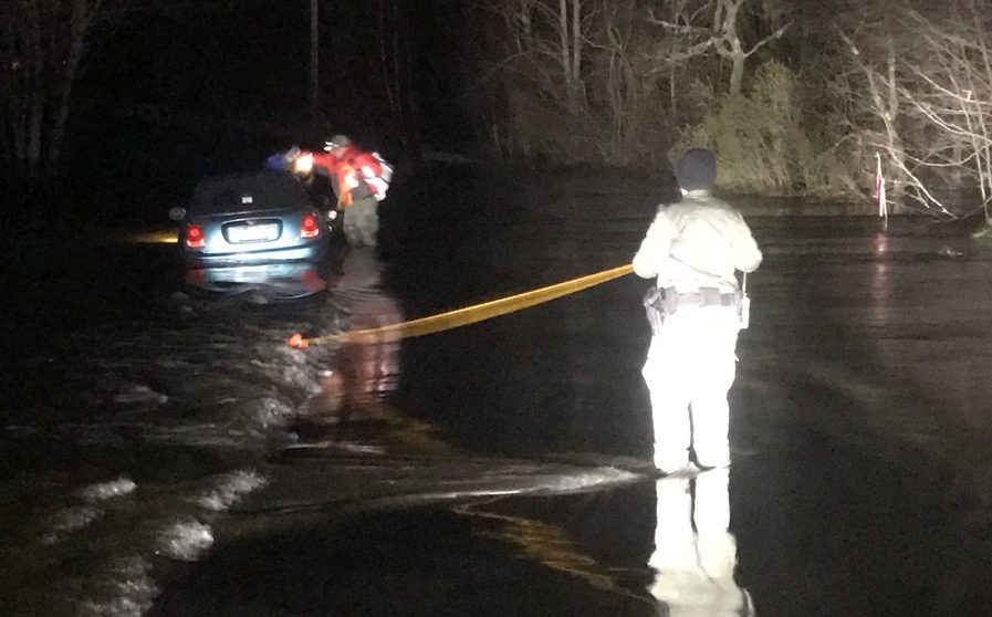 When a game warden found her, Karen Palmer, 76, was hypothermic, disoriented and unsure how she got stuck and how long she had been there.