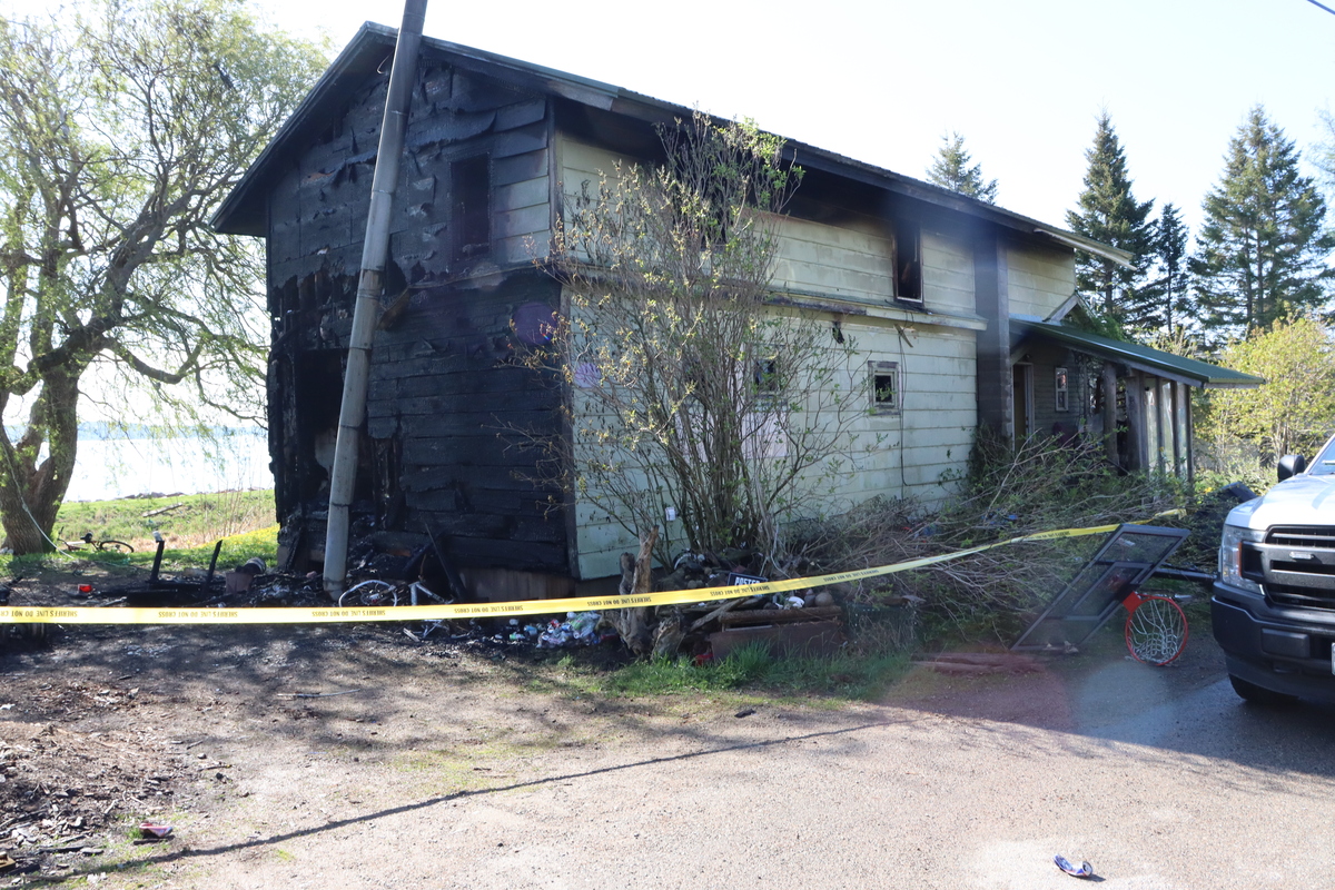 Sarah Stanley allegedly set the Pleasant Point home on fire while two people slept inside.