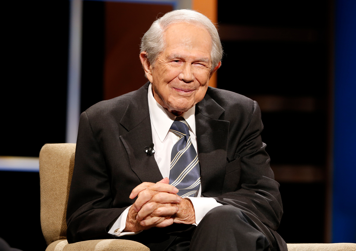 Pat Robertson became well-known for blaming natural disasters on everything from homosexuality to the teaching of evolution.