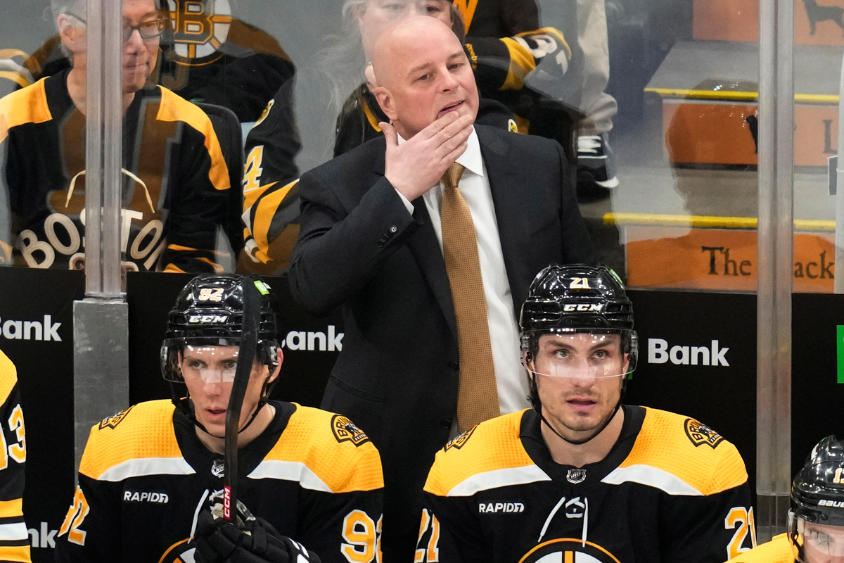 Jim Montgomery coached the Boston Bruins to 65 wins in his first season with the team.