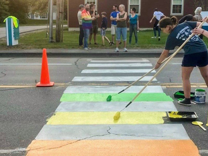 A small Waldo County town is celebrating its 1st ever Pride month