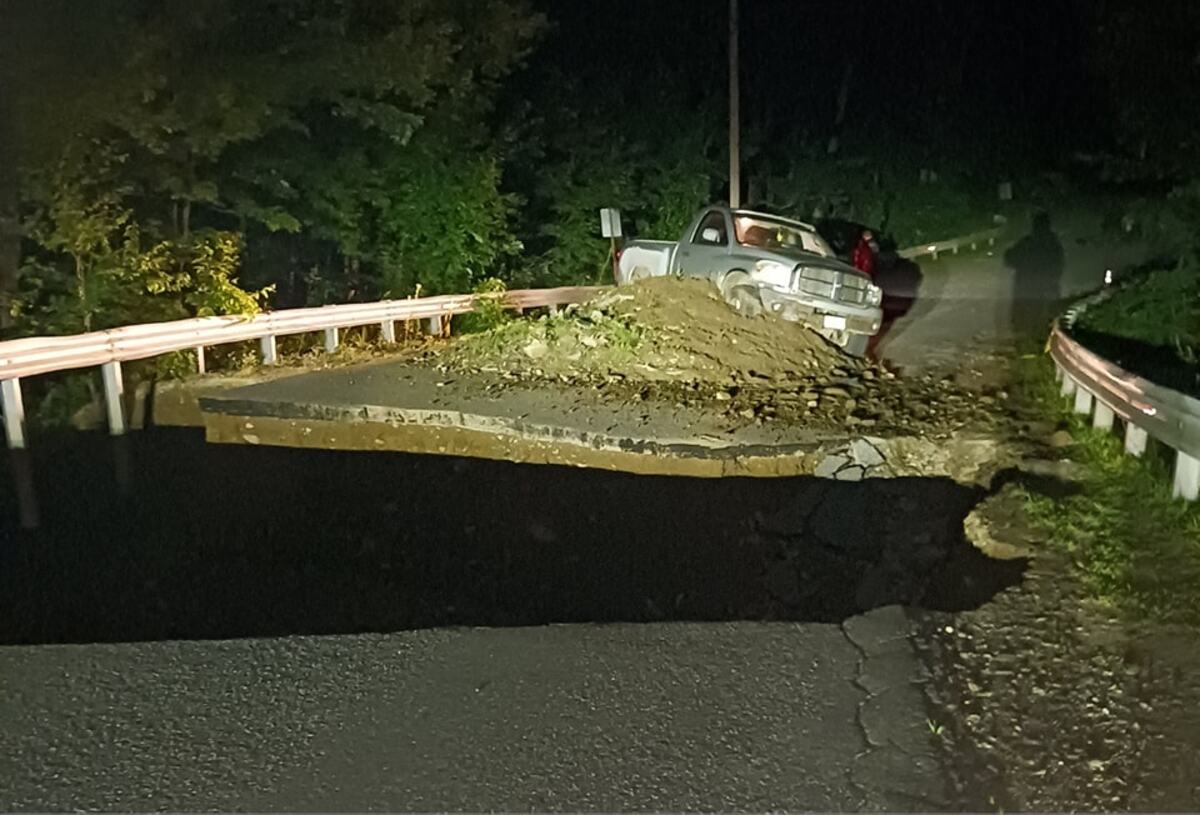 Beware when the sign says "Road Closed."
