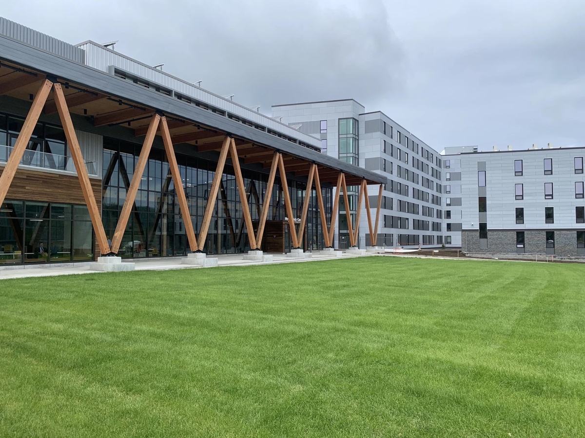 USM's new 385-unit dorm and student center will primarily be home to upperclass, graduate and law students.