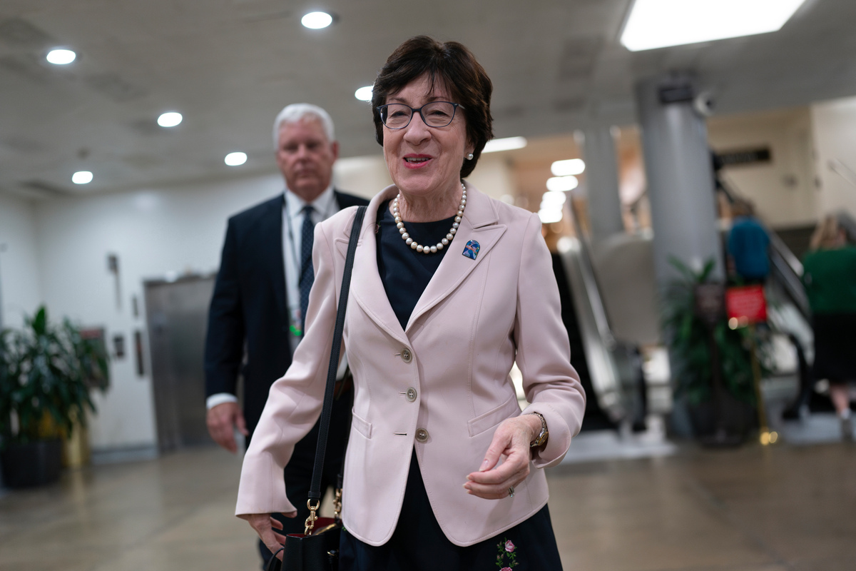U.S. Sen. Susan Collins hopes that adding border security will help win House Republican support to avoid a government shutdown.