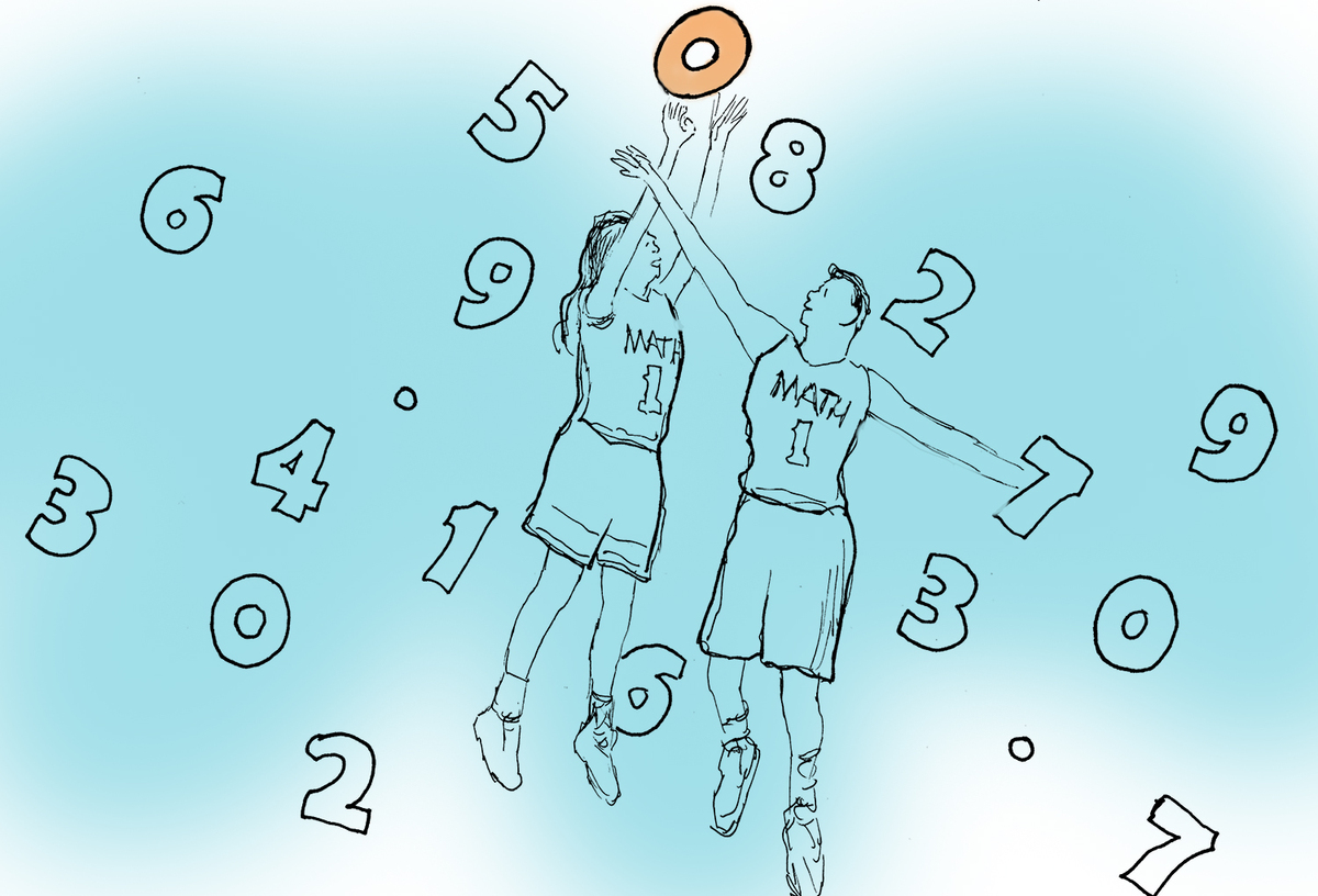 "My early approach to teaching math was a bit like teaching someone to shoot free throws. I thought repetition was everything."