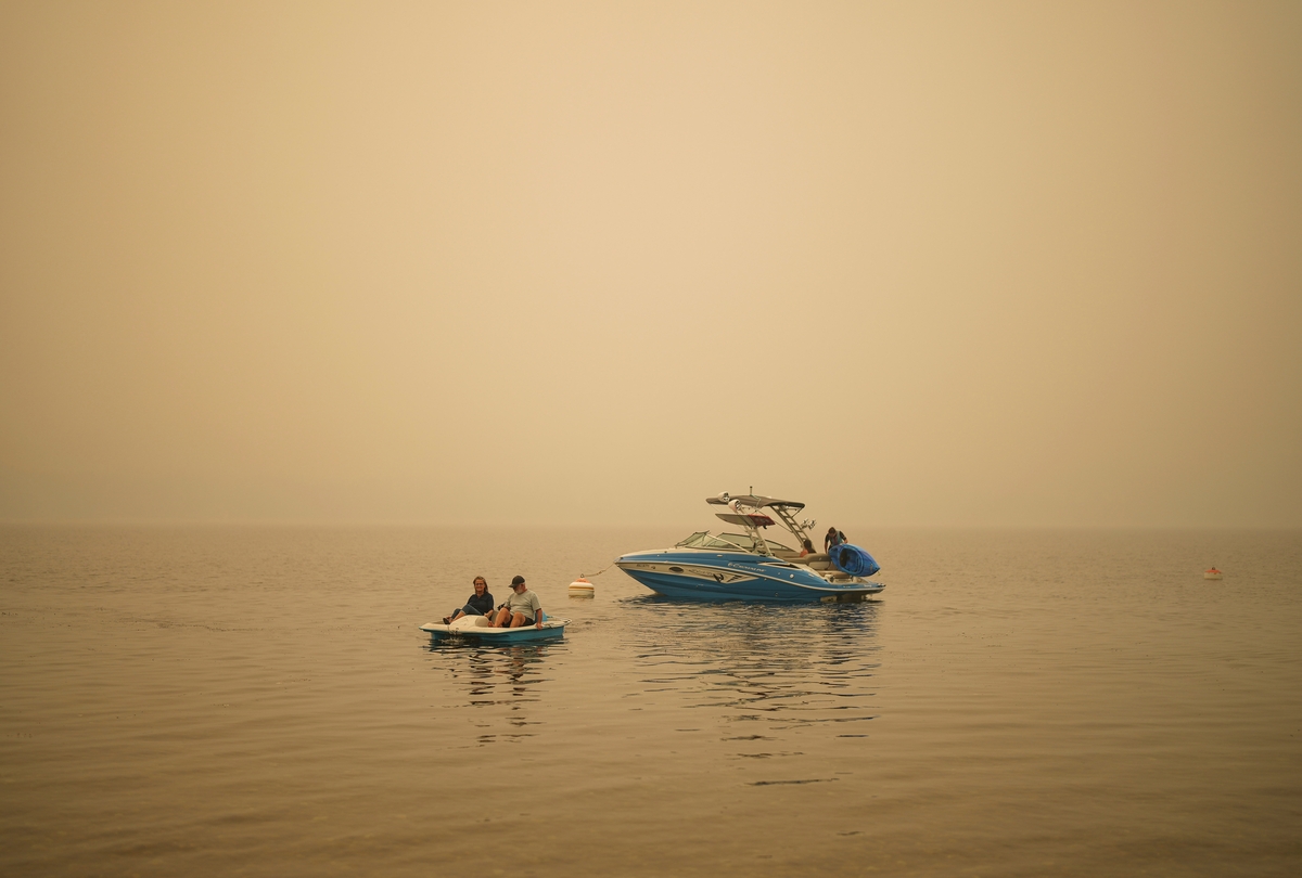 High levels of particle pollution will hamper air quality most strongly across northern Maine.