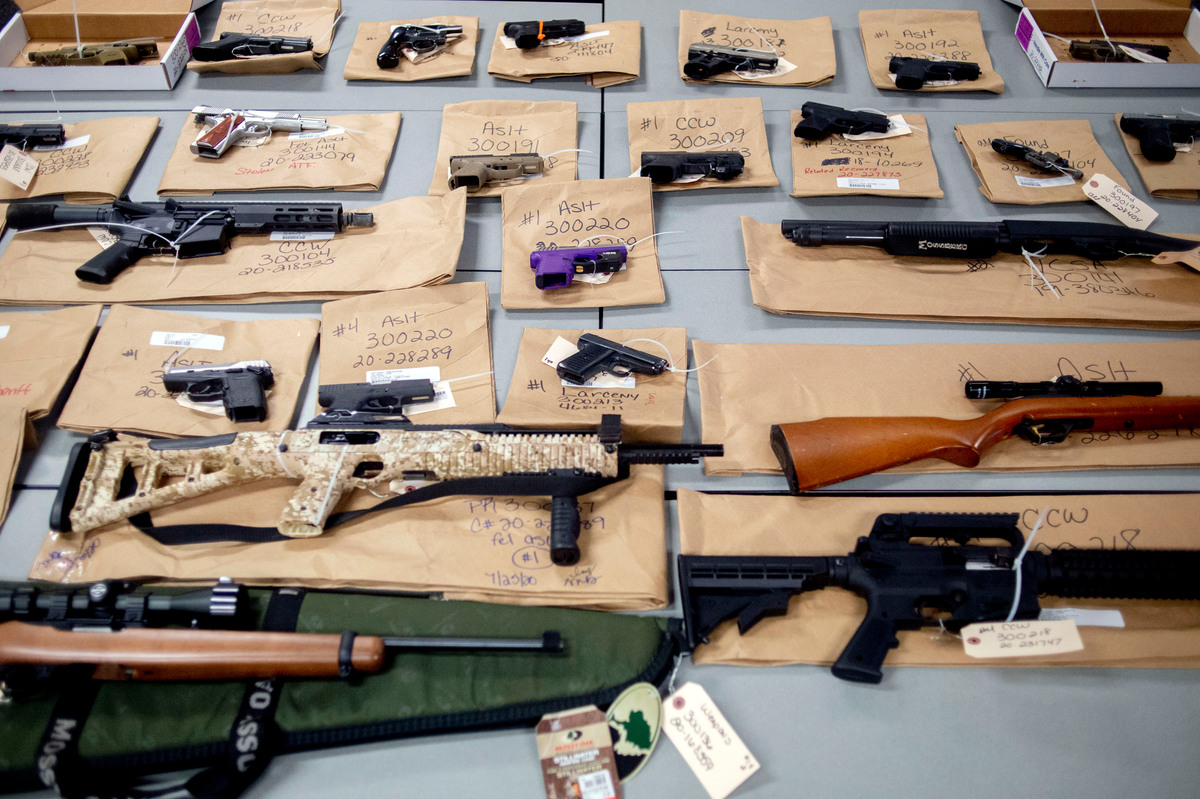 A bill from Sen. Anne Carney would have all firearms forfeited to Maine police be destroyed.