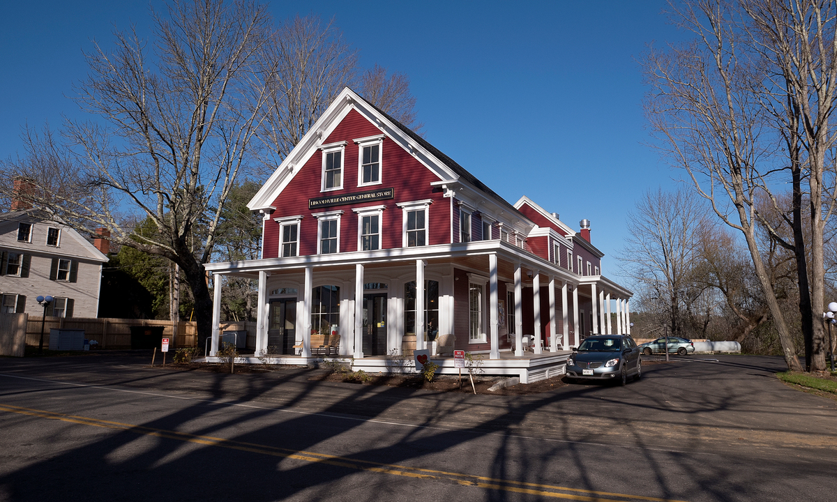 The Lincolnville Center General Store reopened in 2017 under the ownership of Jon Fishman and Briar Lyons Boetsch.