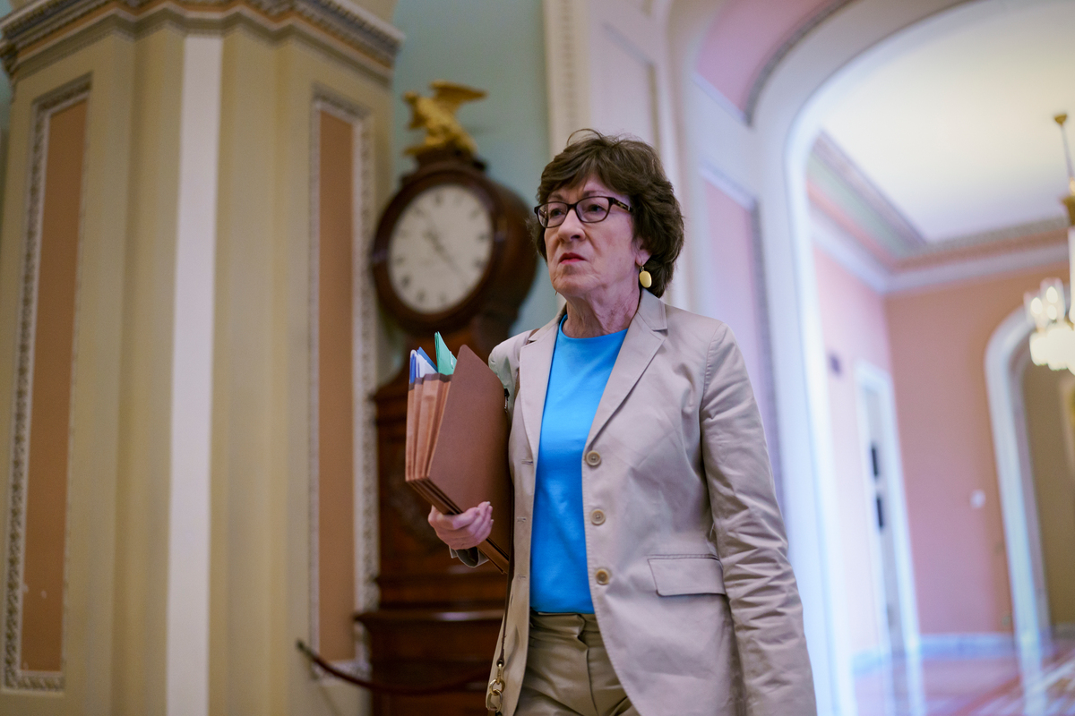 “Maine voters should decide who wins the election – not a Secretary of State chosen by the Legislature,” U.S. Sen. Susan Collins said of the Trump decision.