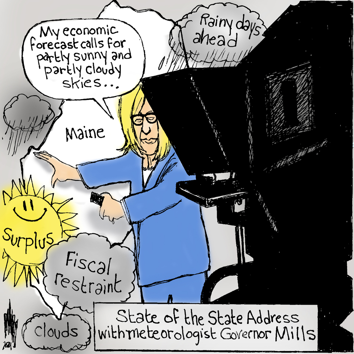 Your economic forecast with meteorologist Janet Mills.