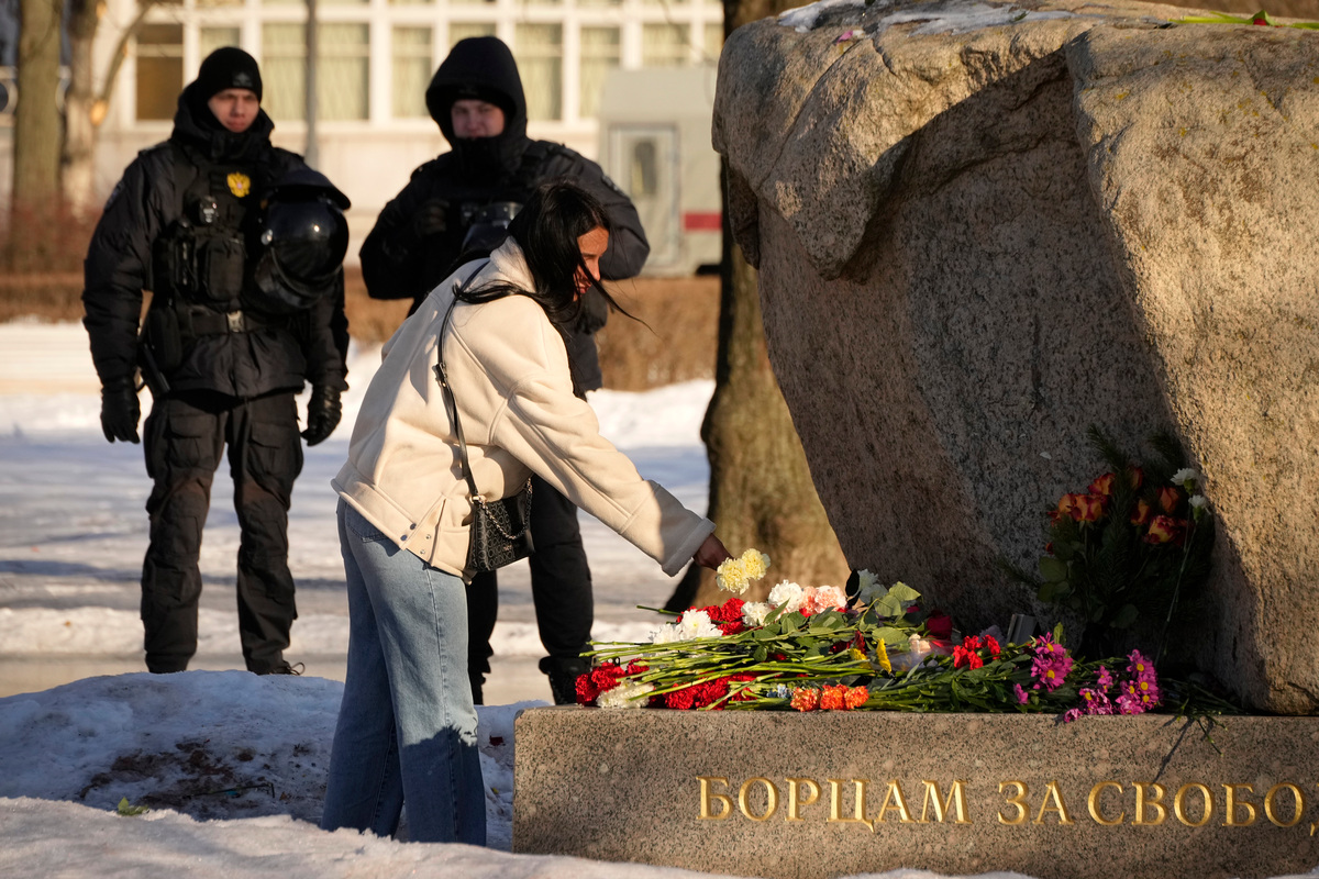 "One day there will be statues of Navalny in Moscow."