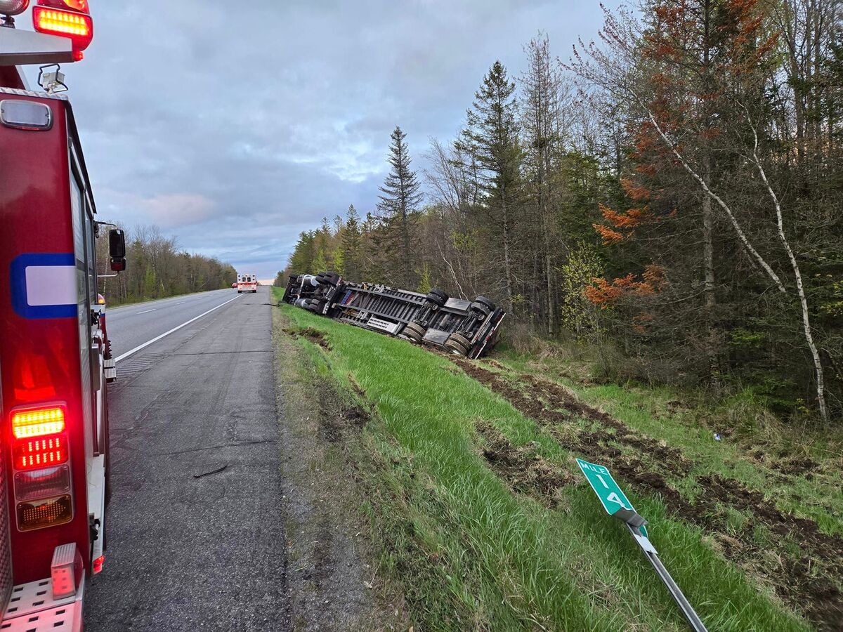 Crashed trailer carrying 15 million bees won’t endanger Maine’s blueberry crop, expert says