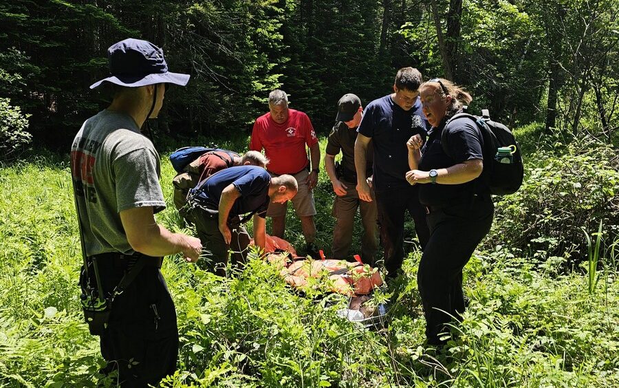 Kayaker rescued after breaking leg while paddling on Maine river