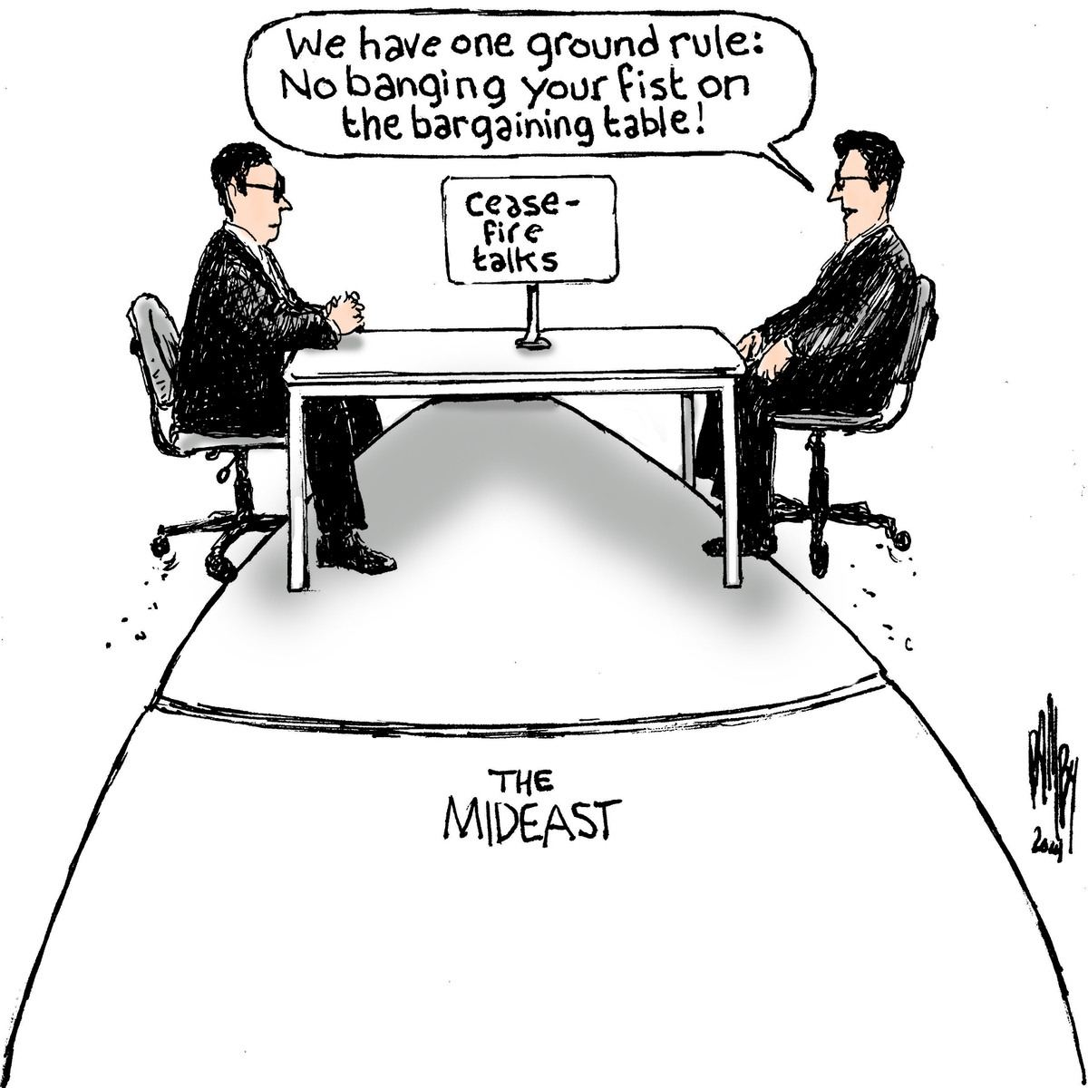 Tension in the Middle East