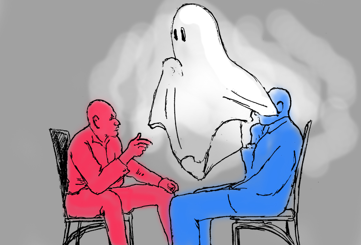 Our political discourse has devolved into shouting and ghosting