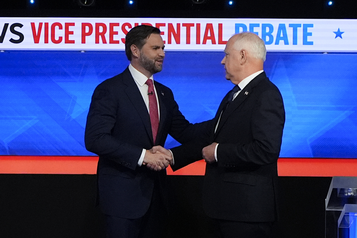 Vice presidential debate was mostly civil. That shouldn’t be unexpected.