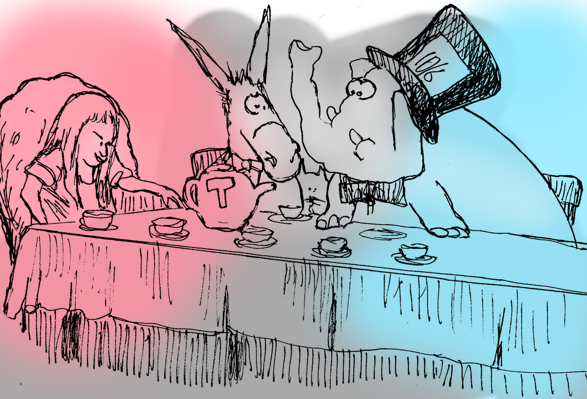 We live in our own version of a political Wonderland