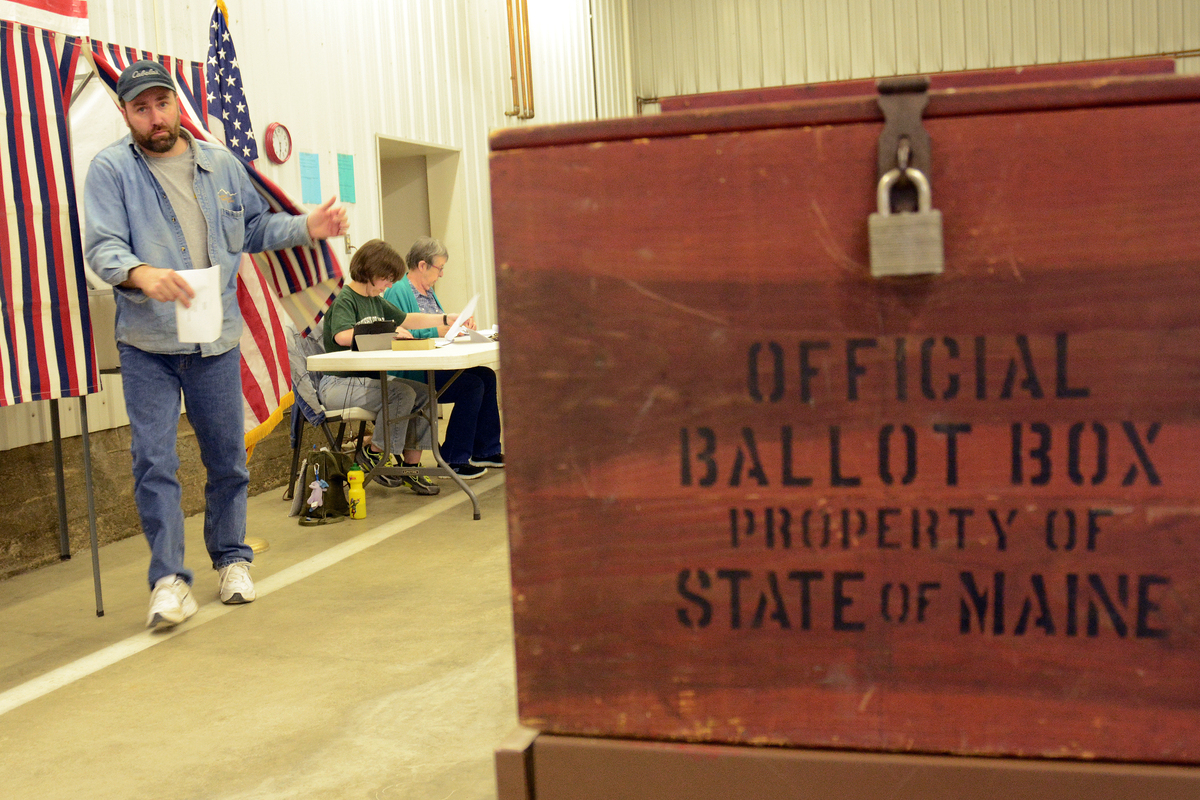 A 3rd of Maine towns still count ballots by hand