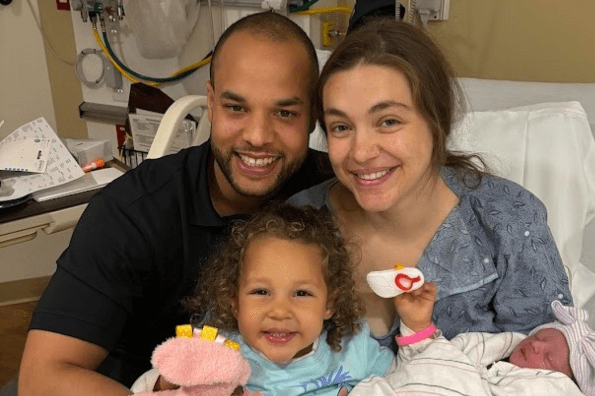 Teacher gives birth at Old Town High School